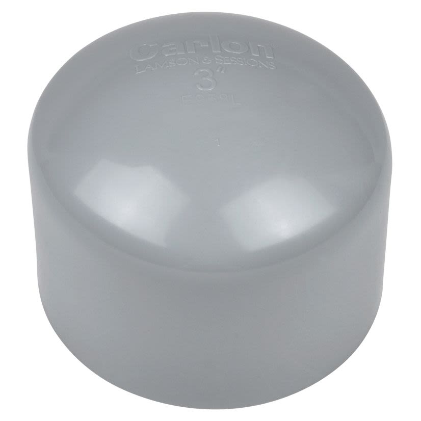 Thomas  Betts Carlon® E958E Pipe End Cap, 3/4 in, For Use With SCH 40 and SCH 80 Conduit, PVC